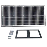 Aleko Single Swing Gate Operator - GG650/AS650 AC/DC - Solar Kit 50W