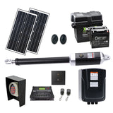 Aleko Single Swing Gate Operator - GG850/AS850 AC/DC - Solar Kit 60W