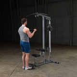 Body-Solid Pro Lat Pulldown Low Row Machine GLM83