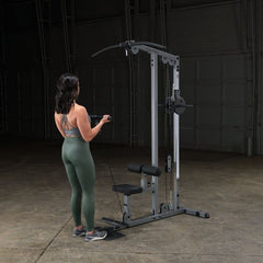 Body-Solid Pro Lat Pulldown Low Row Machine GLM83