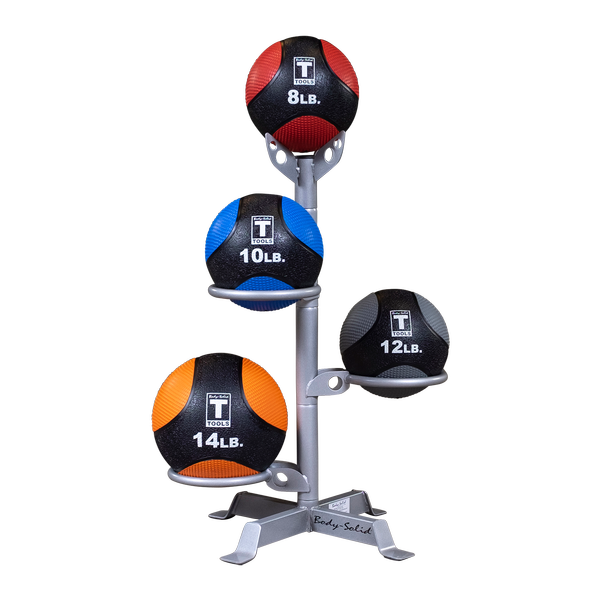 Body Solid Medicine Ball Rack 3