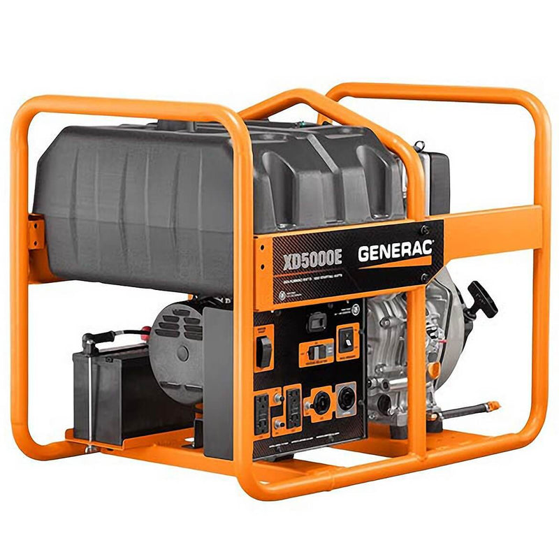 Generac XD5000E 5000-Watt Electric Start Diesel Portable Generator Model 6864