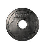 TROY GO-R Rubber Encased Olympic Grip Plate