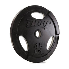 Troy GO-U Urethane Encased Olympic Grip Plate (Pairs)