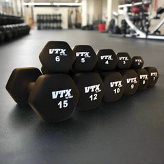 VTX GTD Neoprene Textured Hex Dumbbell