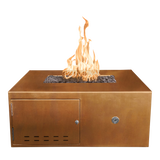 The Outdoor Plus Gallaway Metal Fire Pit - Low Profile