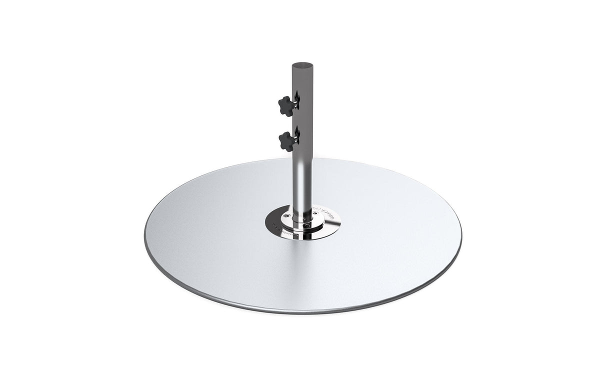 Ledge Lounger Galvanized Steel Stack Umbrella Base