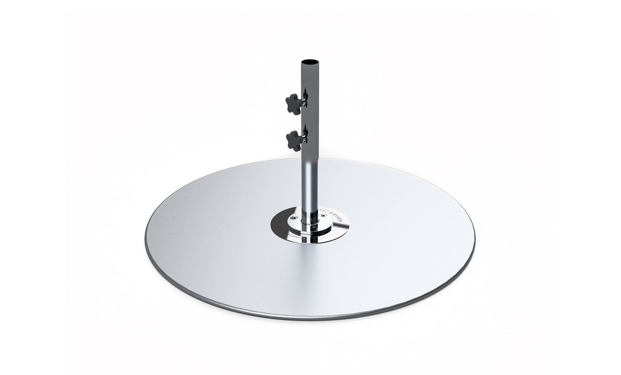 Ledge Lounger Galvanized Steel Stack Umbrella Base