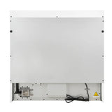 FORNO Antico 36" 4.5 cu. ft. Gas Range with 6 Sealed Burners in White with Antique Brass Accents, FFSGS6219-36WHT