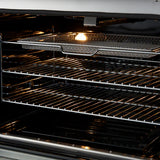 FORNO Giovanni 30" 4.32 cu. ft. Gas Range with 5 Sealed Burners, Air Fry Basket, Wok Support and Griddle, FFSGS6274-30
