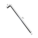 Aleko Outdoor Gate Drop Rod Lock – 24”H