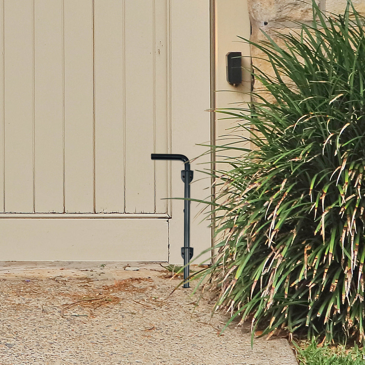 Aleko Outdoor Gate Drop Rod Lock – 12”H – Approx. 3/4” Diameter