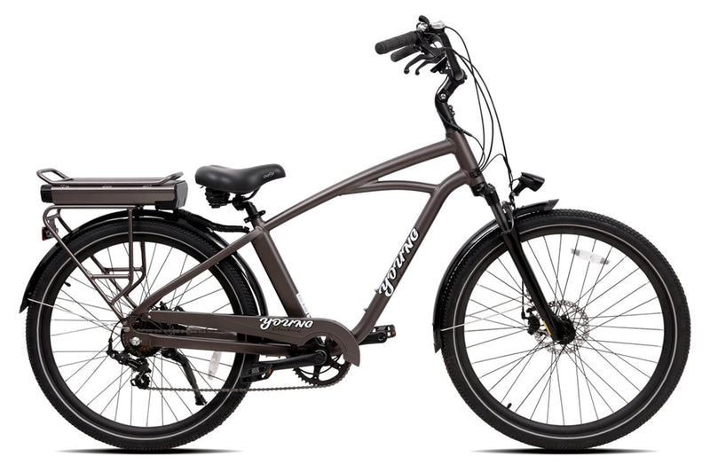 Young Electric Vie 27.5’’ 350W Cruiser Ultra-Comfy Ebike, Up to 90 Miles, Torque Sensor | UL 2849 Safety Certified