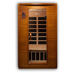 Dynamic Versailles 2-Person Low EMF FAR Infrared Sauna (Canadian Hemlock)