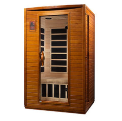 Dynamic Versailles 2-Person Low EMF FAR Infrared Sauna (Canadian Hemlock)