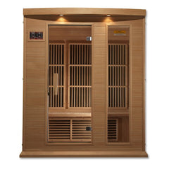 Maxxus 3-Person Low EMF FAR Infrared Sauna (Canadian Hemlock)