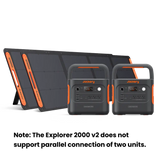 2 x Jackery Solar Generator 2000 v2 + 2 x SolarSaga 200W Portable Solar Panel