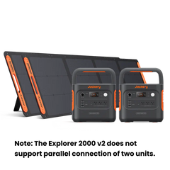 2 x Jackery Solar Generator 2000 v2 + 2 x SolarSaga 200W Portable Solar Panel