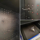 10ft Workbench Cabinet(30 Drawers,1 Pegboard & 2 Cabinets)