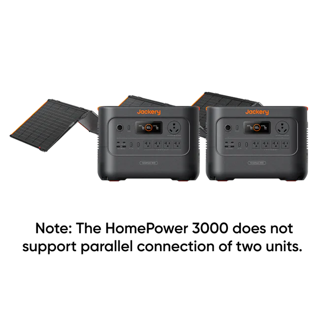 Jackery HomePower 3000 Solar Generator + SolarSaga 500X Kits