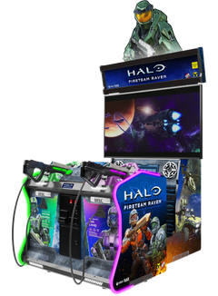 Raw Thrills Halo Fireteam Raven Tethered 2 Player Arcade Game