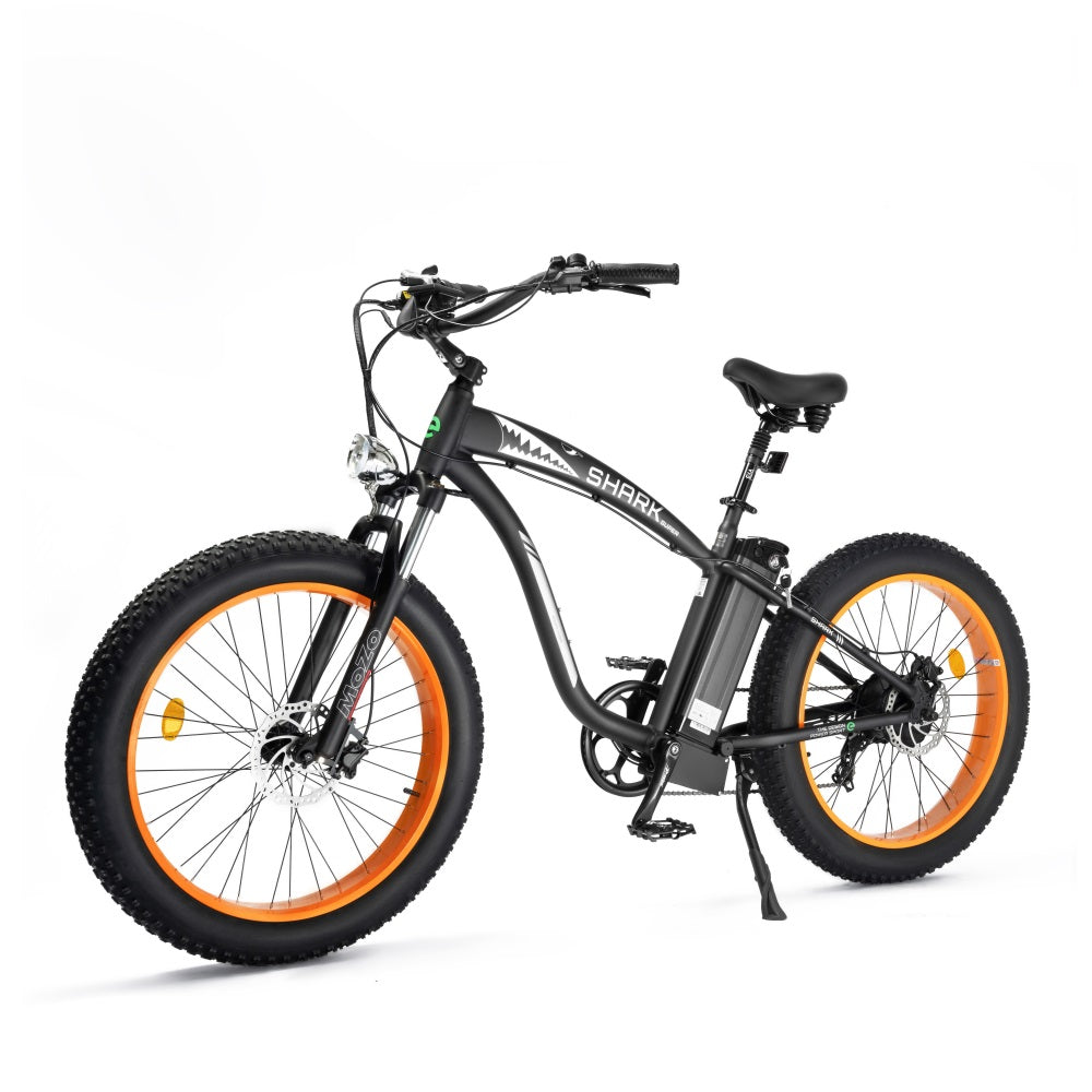 UL Certified-Ecotric Hammer Electric Fat Tire Beach Snow Bike - Orange