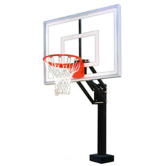 First Team HydroChamp In-Ground Adjustable Poolside Basketball Hoop