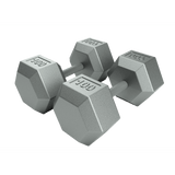 6 Sided Cast Iron Dumbbell (05-100 lbs Sets)