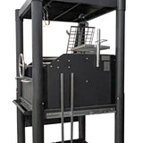 Gaucho Grill with Firebox Argentine Style All in Black with 6 Distinct Grilling Areas Tagwood BBQ02SIB - PRE-ORDER