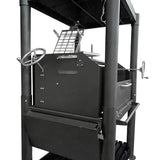 Gaucho Grill with Firebox Argentine Style All in Black with 6 Distinct Grilling Areas Tagwood BBQ02SIB - PRE-ORDER