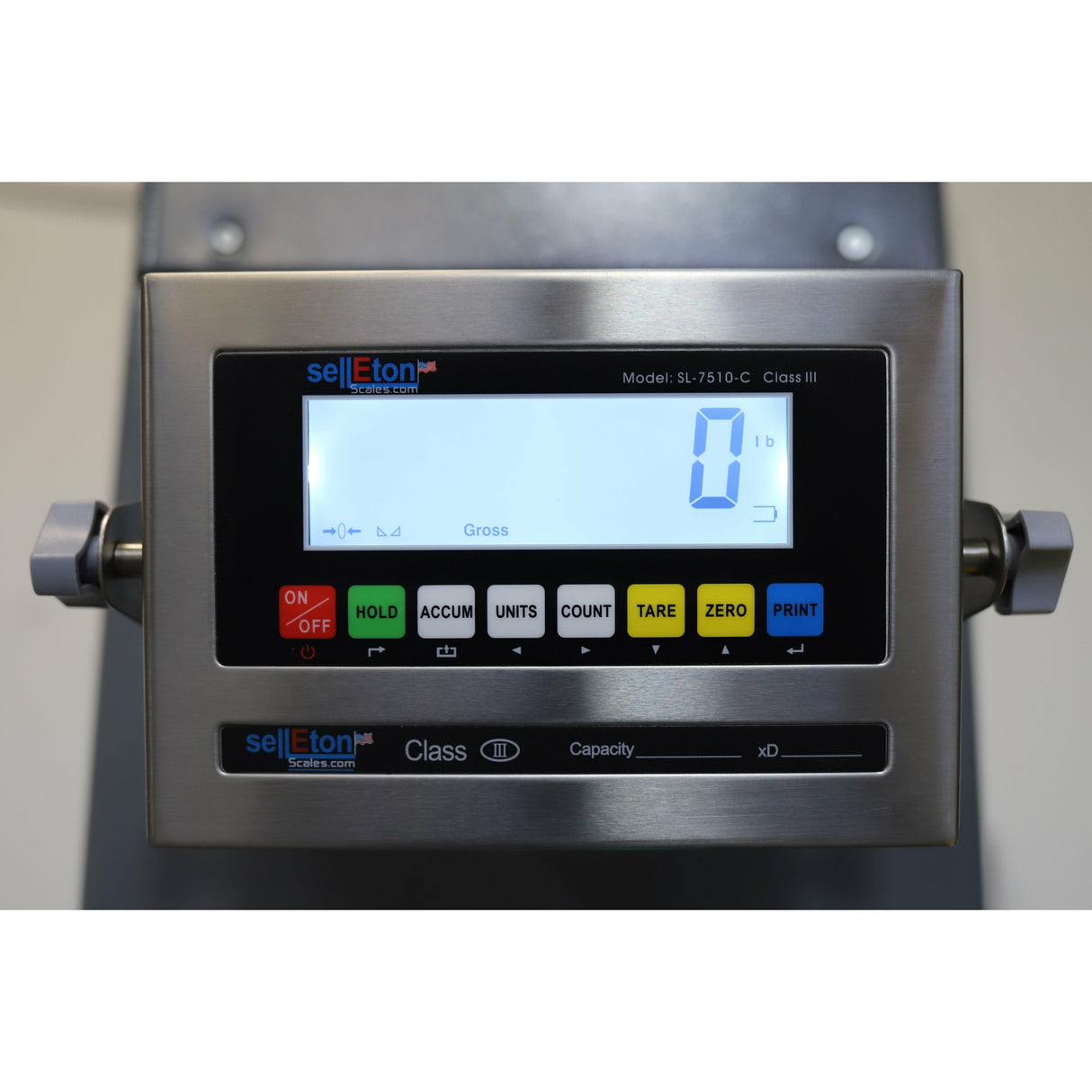 Prime Scales SL-K120 Industrial Pre-Stretch Selleton Wrapping Machine with Built-in Scale l 5000 lbs x 1 lb