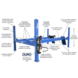 iDEAL, 14,000 lb FP14KAC-X, 4 Post Alignment Lift
