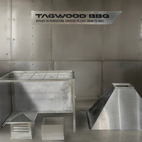 Smoke Hood Tagwood ASH25 Non-electrical Natural Smoke Extractor Compatible with BBQ23SS and BBQ25SS grills