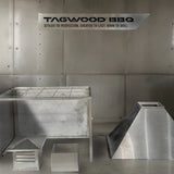 Smoke Hood Tagwood ASH25 Non-electrical Natural Smoke Extractor Compatible with BBQ23SS and BBQ25SS grills
