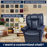 UltraComfort UC562 Artemis Eclipse 5 Zone Zero Gravity Power Lift Chair