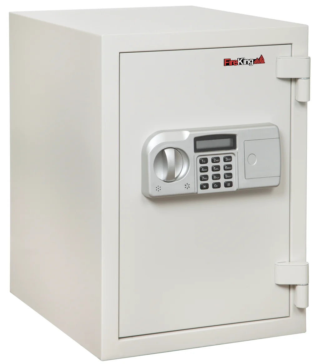 FireKing 1-Hour Fire-Rated Safe, 3 Sizes, White