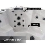 Canadian Spa  Co. Erie SE GL 6-Person 46-Jet Hot Tub