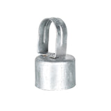 Aleko Galvanized Steel Chain Link Fence - Complete Kit - 5 x 50 Feet – 12.5 AW Gauge