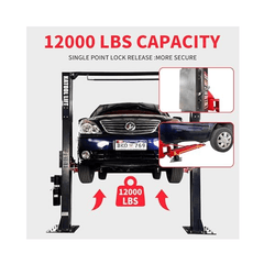 Katool AM120SD 12,000 lbs 2 Post Car Lift Car Lift