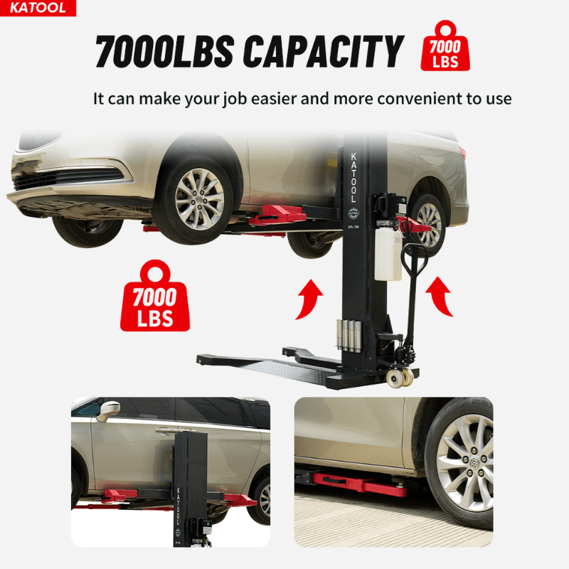 Katool SPL 700 7000 LB Single Post Lift
