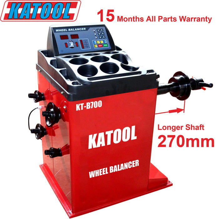 Katool Tire Changer T850 + Wheel Balancer B700 Combo