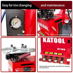 Katool KT-T810 Tire Changer and KT-B700 Wheel Balancer Combo