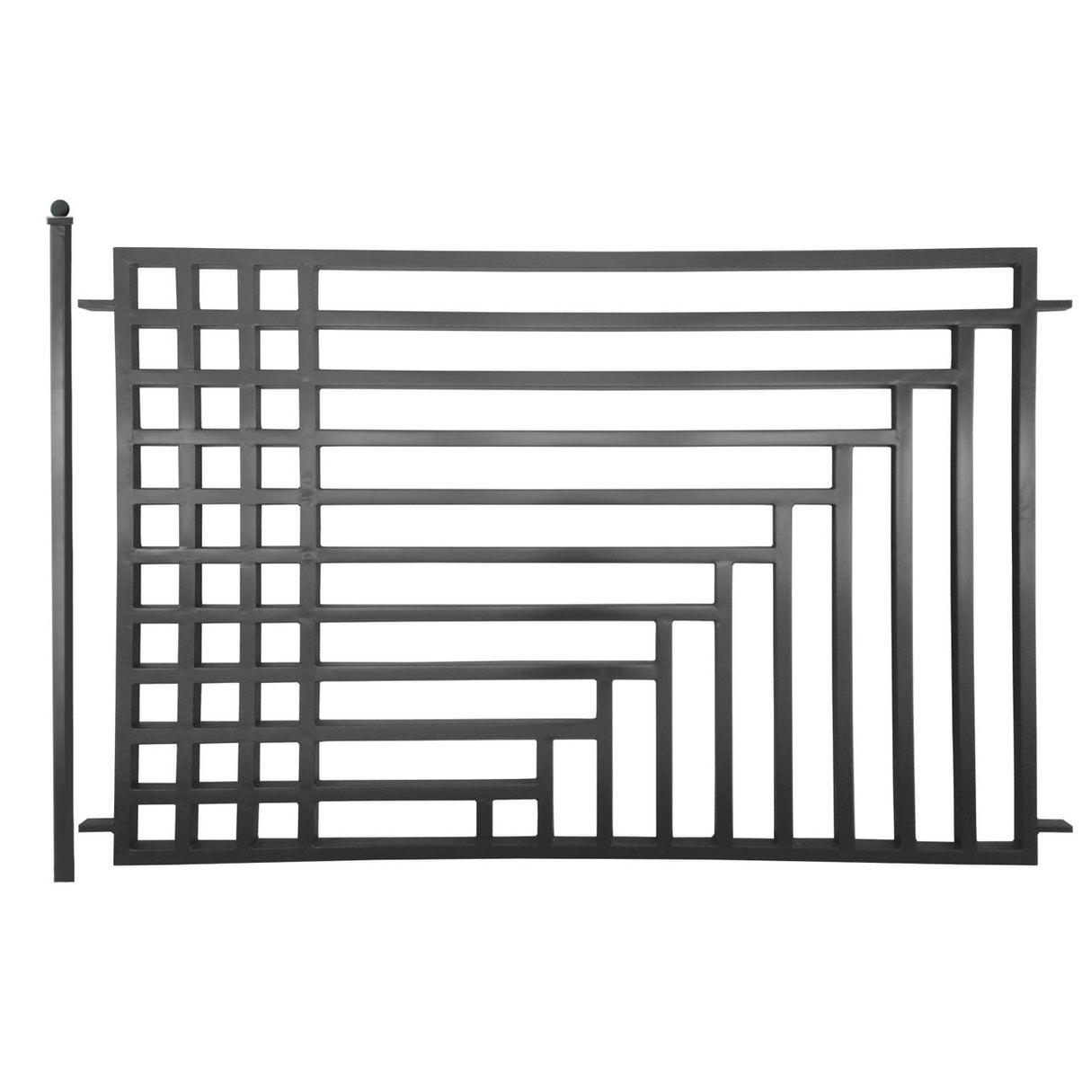 Aleko 4-Panel Fence Kit – KYIV Style – 8x5 ft.