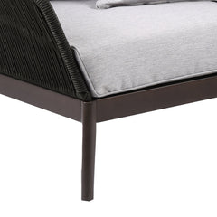 Athos Eucalyptus Rope Outdoor Lounge Chair - Stylish Comfort for Your Home and Garden Retreat