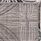 Daisy Contemporary Geometric Area Rug - Easy Clean Polypropylene, Stain Resistant, Stylish Design