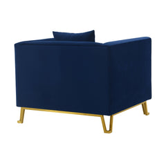 Everest Modern Fabric Chair with Plush Foam Cushions, Stylish Design, and No Assembly Required