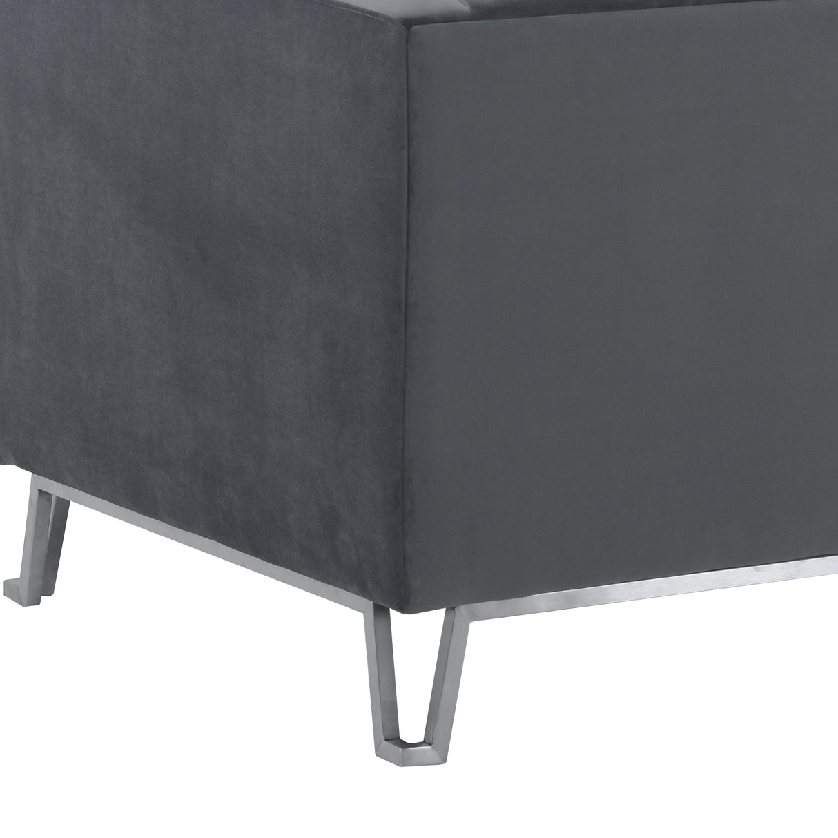 Everest Modern Fabric Chair with Plush Foam Cushions, Stylish Design, and No Assembly Required