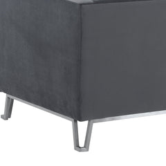 Everest Modern Fabric Chair with Plush Foam Cushions, Stylish Design, and No Assembly Required
