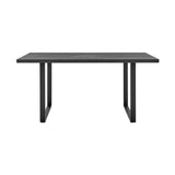 Fenton Contemporary Dining Table - Stylish Melamine Top with Sturdy Steel Frame for Modern Homes