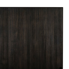 Baly Acacia Mid-Century Platform Bed - Stylish Design, No Box Spring Needed, Easy Assembly & Storage